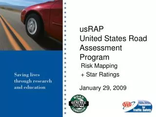 usRAP United States Road Assessment Program