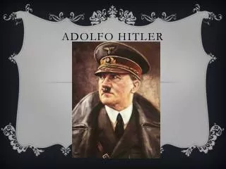 adolfo hitler