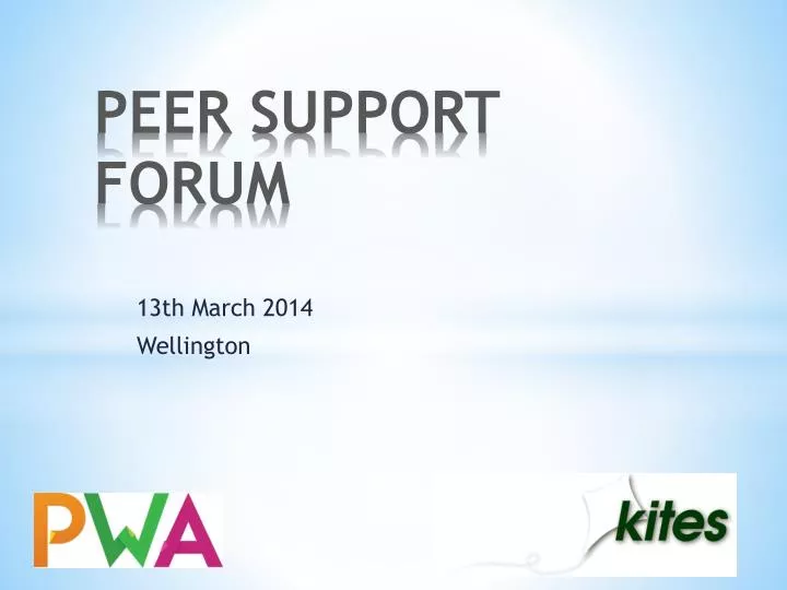 peer support forum