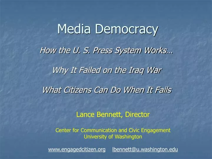 media democracy