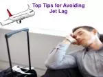 Best Tips for Avoiding Jet Lag - slide 1