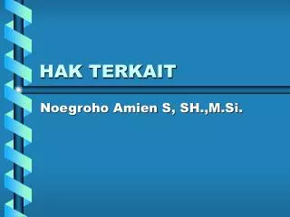 hak terkait