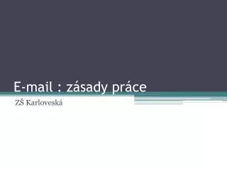 e mail z sady pr ce
