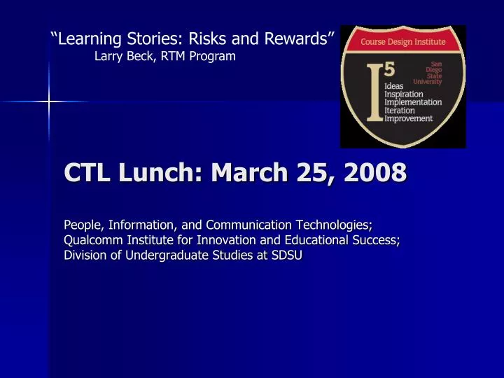 ctl lunch march 25 2008