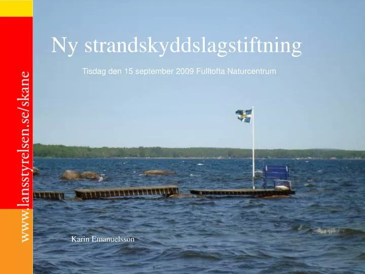 ny strandskyddslagstiftning