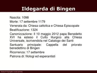 ildegarda di bingen