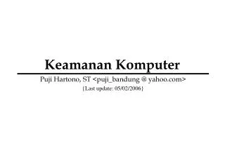 keamanan komputer