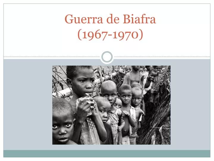 guerra de biafra 1967 1970