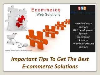 Important tips to get the best ecommerce solutions