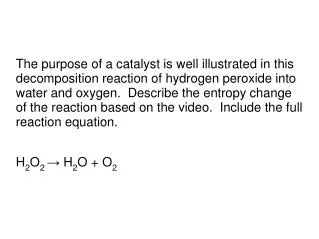 Reaction types