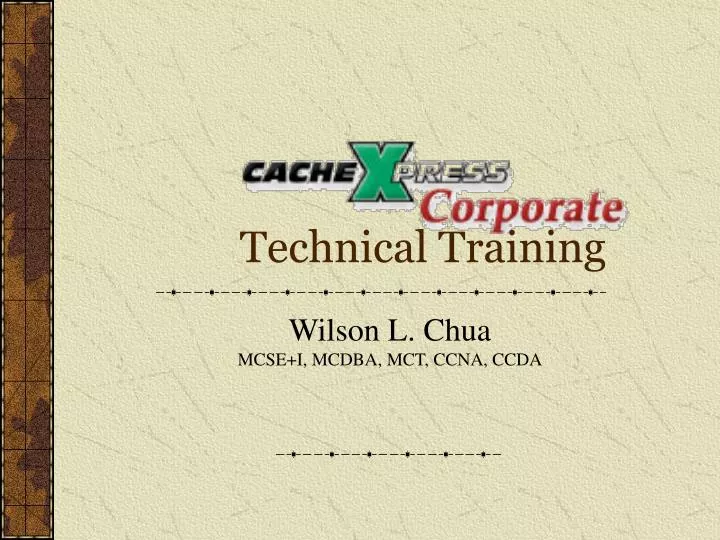 technical training