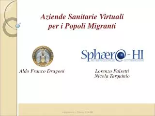 Aziende Sanitarie Virtuali per i Popoli Migranti