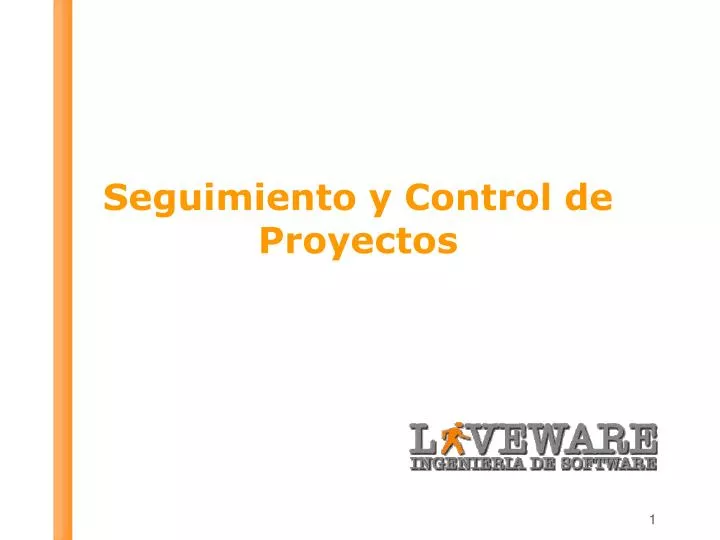 seguimiento y control de proyectos