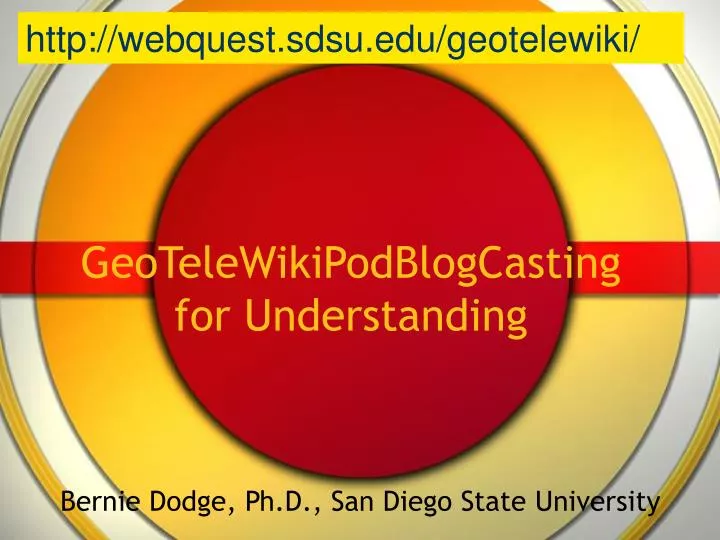 geotelewikipodblogcasting for understanding