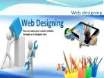 Web designing - slide 1