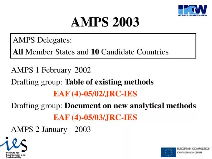 amps 2003