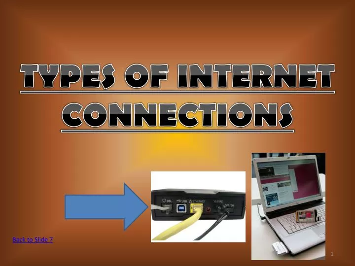 types of internet connections
