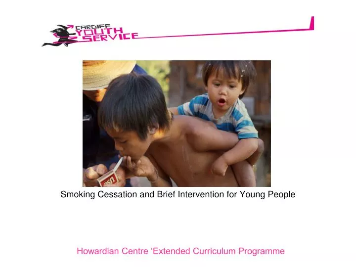 smoking cessation and brief intervention for young people