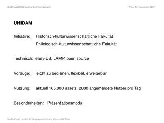 unidam
