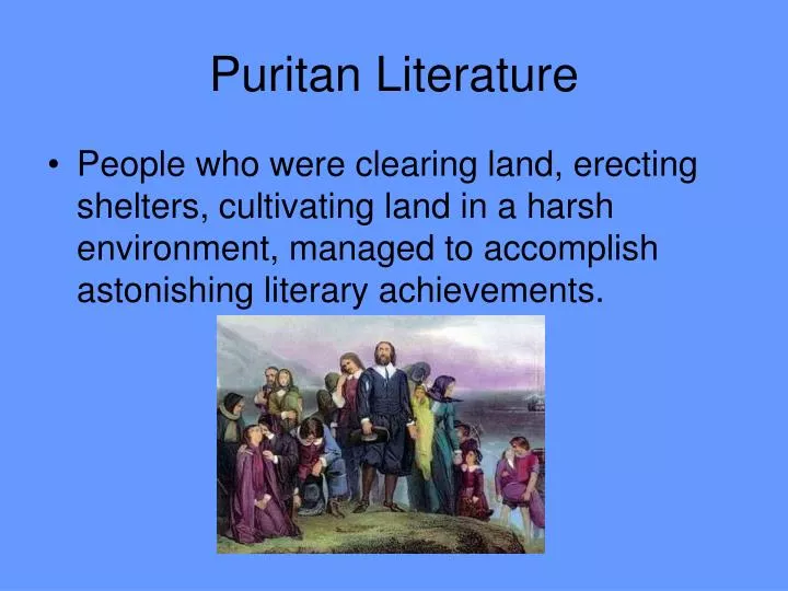 puritan literature