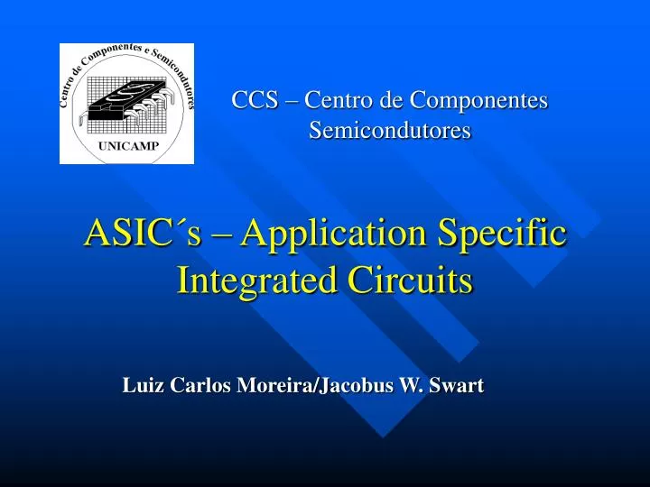 ccs centro de componentes semicondutores