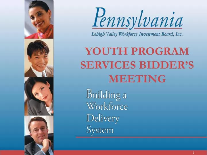 youth program services bidder s meeting