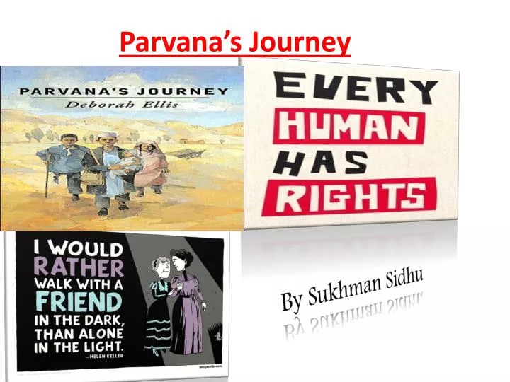 parvana s journey