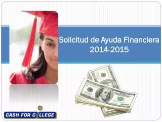 solicitud de ayuda financiera 2014 2015
