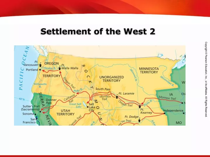 settlement of the west 2