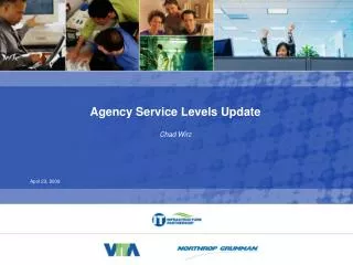 Agency Service Levels Update Chad Wirz