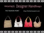 Women Designer Handbags