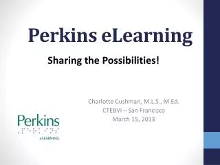 Perkins eLearning