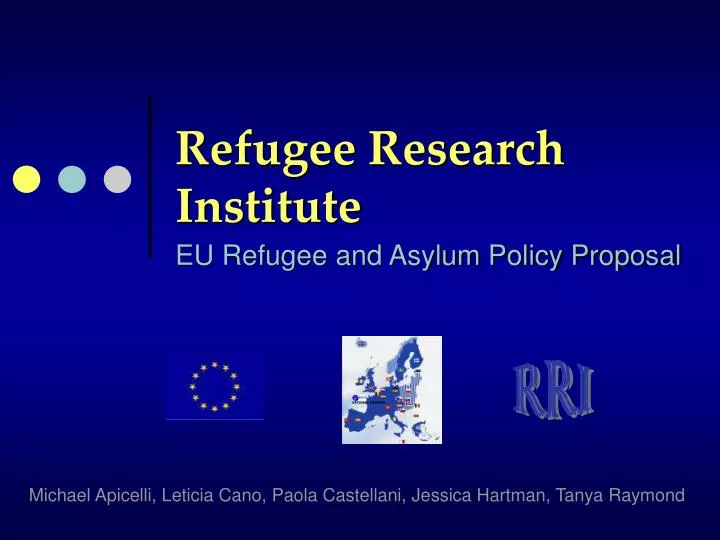 refugee research institute