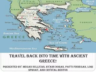 travel back in time to ancient greece