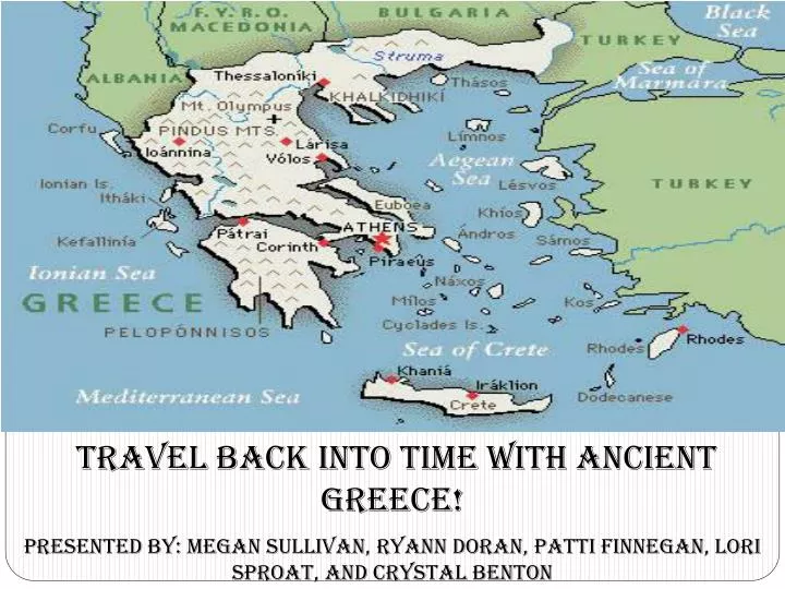 travel back in time to ancient greece