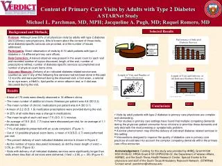 A total of 175 visits were directly observed in 18 different clinics.