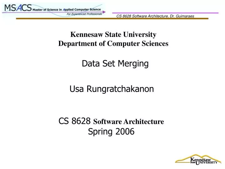 kennesaw state university department of computer sciences