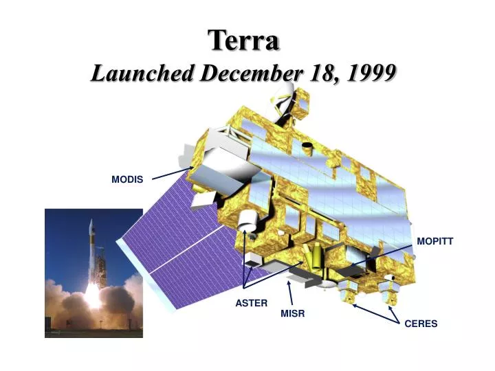 terra launched december 18 1999