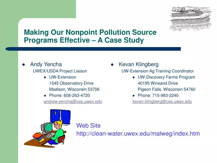 making our nonpoint pollution source programs effective a case study