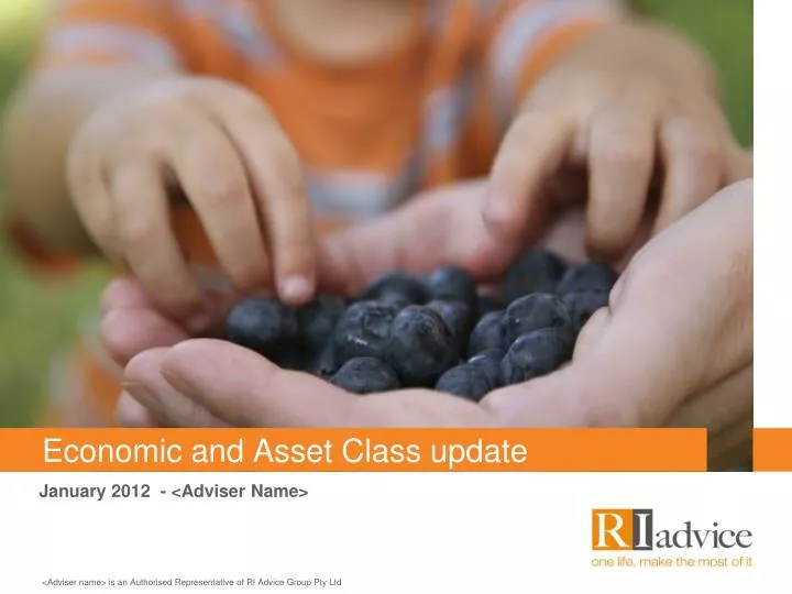 economic and asset class update