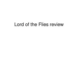 Lord of the Flies review