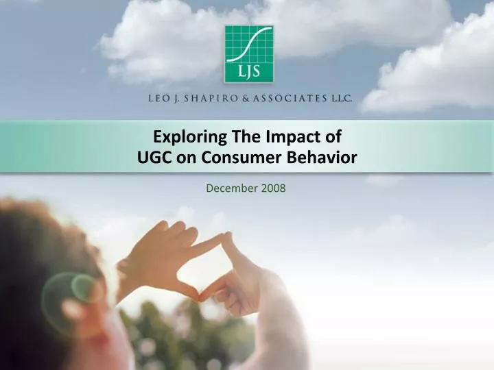exploring the impact of ugc on consumer behavior