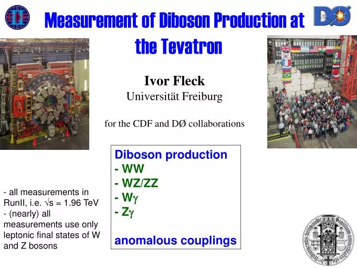 measurement of diboson production at the tevatron