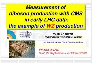 Measurement of diboson production with CMS in early LHC data: the example of WZ production