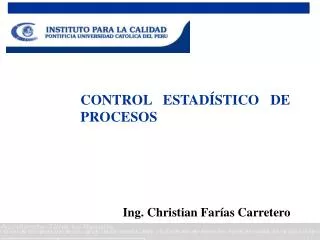 control estad stico de procesos