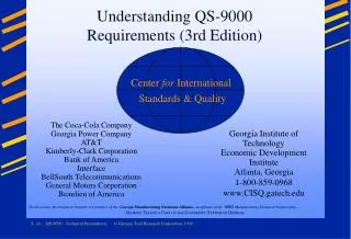Understanding QS-9000 Requirements (3rd Edition)
