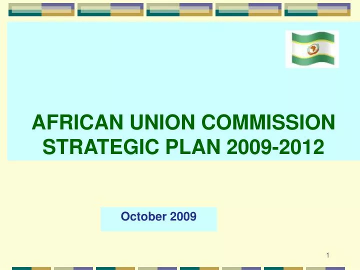 african union commission strategic plan 2009 2012