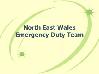 North East Wales Emergency Duty Team