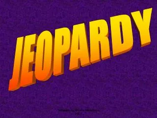 JEOPARDY