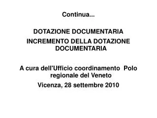 continua